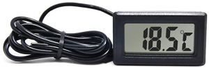 ApTechDeals Portable Pocket Wired Mini Digital LCD Electronic Temperature Sensor