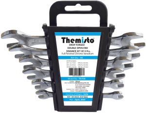 Themisto TH-T14 6pcs Double Open Ended Spanner Set