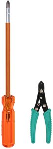 Themisto TH-T22 6 Inch CRV Hex Screwdriver with Stripper