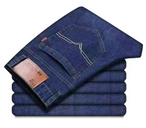 Mens Loose Fit Denim Jeans