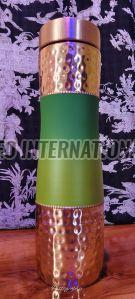 1000 Ml Matte Finish Copper Water Bottle