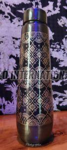 Leak Proof Printed Pure Copper Water Bottle