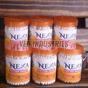 Round Jar Cotton Ear Swabs