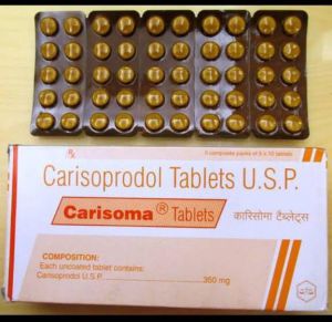 Carisoma Carisoprodol Tablets