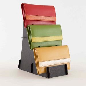 Ladies Colourful Leather Wallet