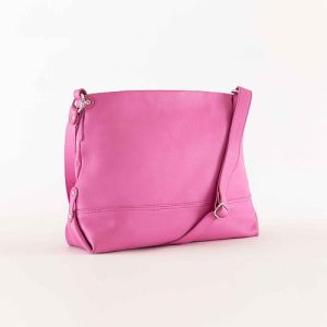 Ladies Pink Leather Sling Bag