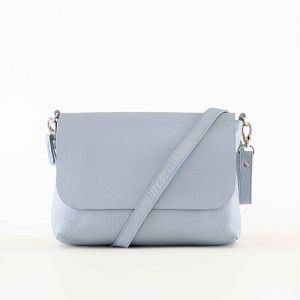 Stylish Blue Ladies Leather Handbag
