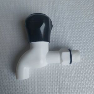 12mm PVC Short Body Bib Cock