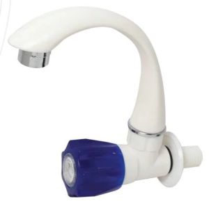 15mm PVC Swan Neck Sink Cock