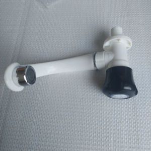 Black Head PVC Sink Cock