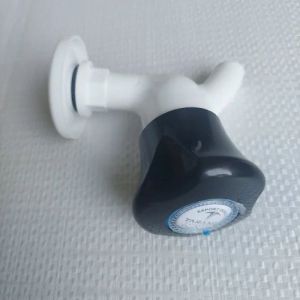 10mm PVC Short Body Bib Cock