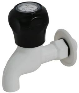 Black Head PVC Short Body Water Tap