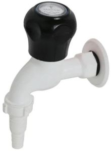 Black Head PVC Short Body Bib Cock