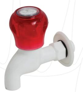 Red Head PVC Short Body Bib Cock