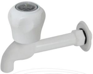 White PVC Long Body Bib Cock