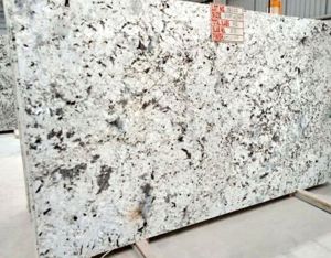 alaska white granite slab