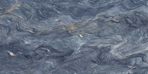 Florry Blue Porcelain Tiles