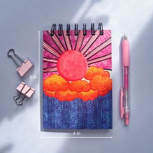 Spiral Diary Notepad Five