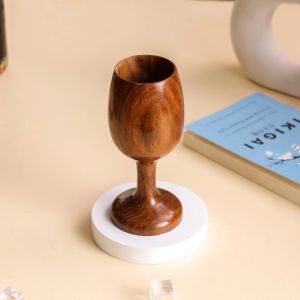 Sheesham Wood Wine Glass