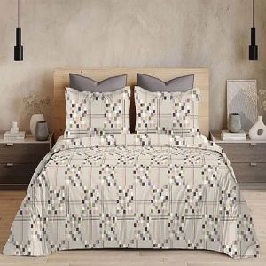 Gloria Soft King Size Printed Cotton Bedsheet Set