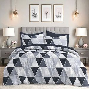 Louis Cotton Printed King Size Bedsheet Set