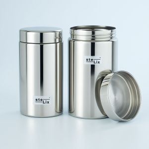 Stelix Trio 2 Pcs Set Steel Cap Canister Size 700ml