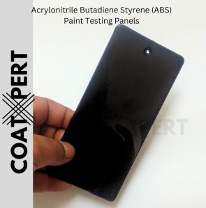 ABS Black Plastic Paint Testing Panel 150X75X2mm