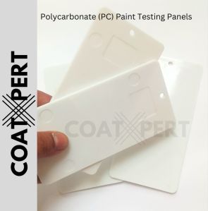 PC White Plastic Paint Testing Panel 150X75X2mm