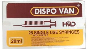 Dispo Van 20ml Syringe