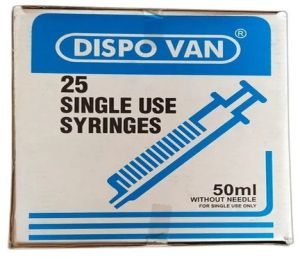 Dispo Van 50ml Syringe