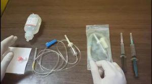 Disposable IV Infusion Set