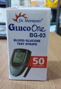 Dr. Morepen BG-03 50 Glucometer Strips