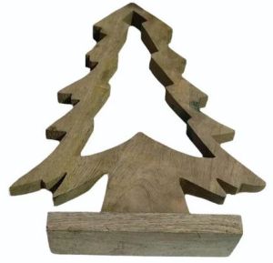 10Inch Mango Wood Christmas Tree