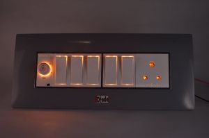 8 Modular Glass Switch Plate