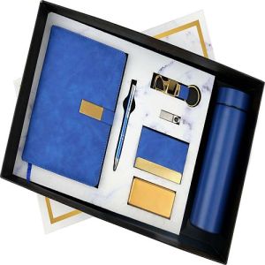 7 In 1 Blue Corporate Gift Set