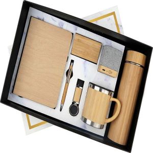 7 In 1 Brown Corporate Gift Set