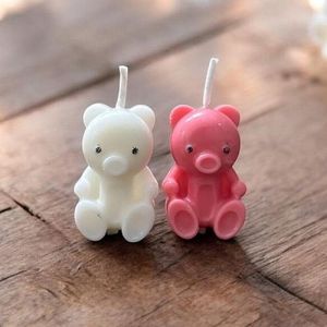 Small Teddy Bear Scented Candle