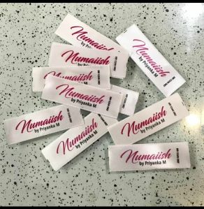 Satin Printed Labels