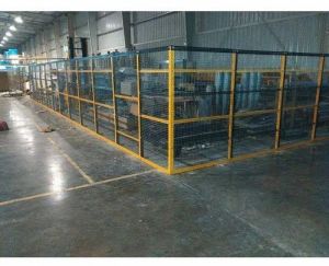 Wire Mesh Slotted Angle Partitions