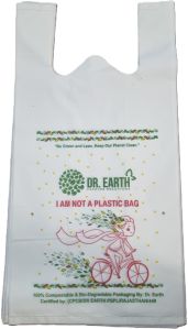 Dr Earth Co Eco-Friendly Carry Bags 13 X 16 Inches 100 Pcs