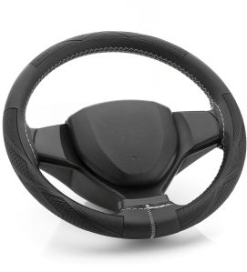 Hand Stitched Synthetic Car Steering Cover
