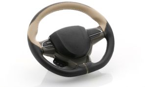 Hand Stitched Synthetic Car Steering Cover