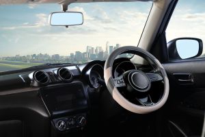 Leather Car Steering Cover