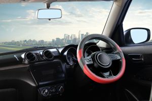 Leather Car Steering Cover