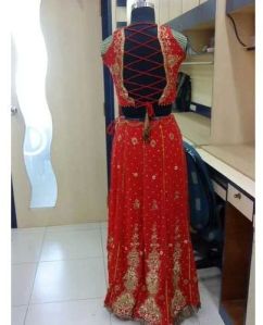 Designer Red Lehenga Choli