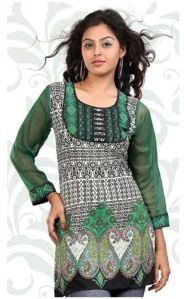 Ladies Georgette Designer Kurti