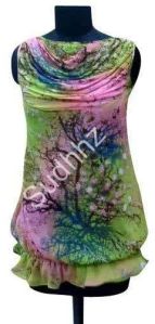 Ladies Georgette Printed Top