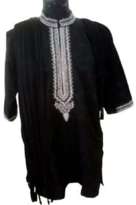 Mens Black Designer Kurta Pajama