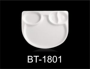 Designer Acrylic Sectioned Plates