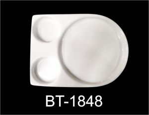 Designer Acrylic Sectioned Plates